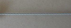 Rechteckbürste mit weichem NYLON Besatz 15x25 mm / Länge 600 mm