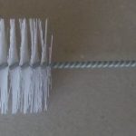 Rechteckbürste mit weichem NYLON Besatz 25×50 mm / Länge 500 mm