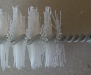 Rechteckbürste M10 innen Nylon 30x70 mm