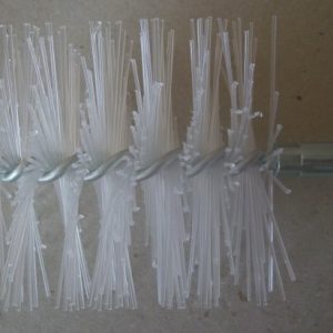 Rechteckbürste M10 innen Nylon 50x100 mm