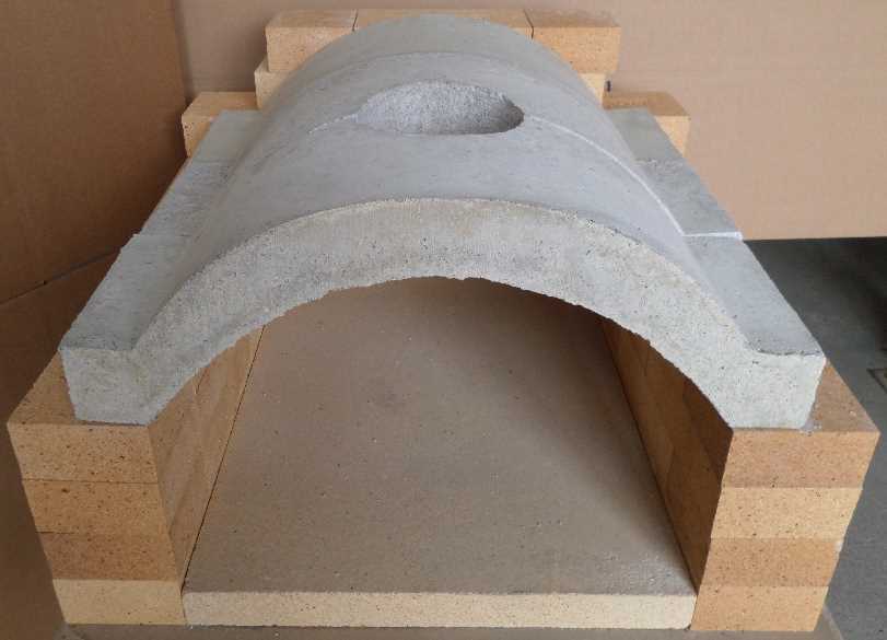FT-Steinbackofeneinsatz BG50/60 compl. mit Isolierung
