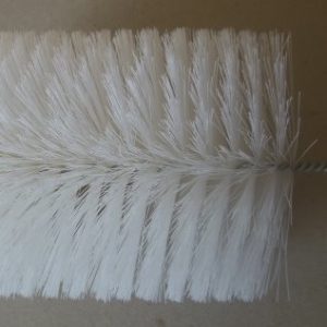 Rundbürste mit sehr weichem NYLON Besatz D:150 mm/Länge 1250 mm Besatz