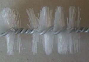 Rundbürste M10 innen Nylon D 55 mm Doppelraupe