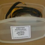FIRETEX Glasfaserband schwarz beschichtet GFB-sf-skl-30x3B2