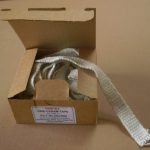 FIRETEX Keramikfaser-band/Inconelldraht  Fire-Ceram-Tape  FCT-IN-50x2B5 / 50×2 mm / 5 Meter