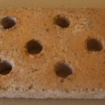 Schamotte-Lochplatte NF2-30  250x124x30 mm