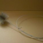 Rauchrohrbesen mit gedrehtem Stiel
