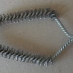 Ovalbürste M10 innen Stahldraht 18 mm